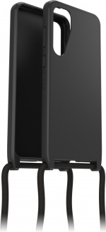 Otterbox React Necklace beskyttelsesetui med stropp, svart, Samsung Galaxy S24+ Otterbox React Necklace beskyttelsesetui med stropp, svart, Samsung Galaxy S24+