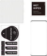 FoneKit Heldekkende panserglass, OnePlus 12, svart