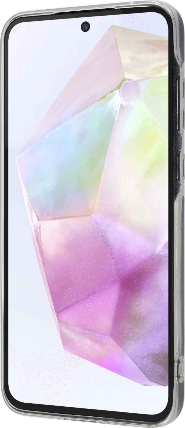 FoneKit silikonbeskyttelse, Samsung Galaxy A35, gjennomsiktig