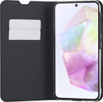 FoneKit BookCase beskyttelsesveske, Samsung Galaxy A35, svart