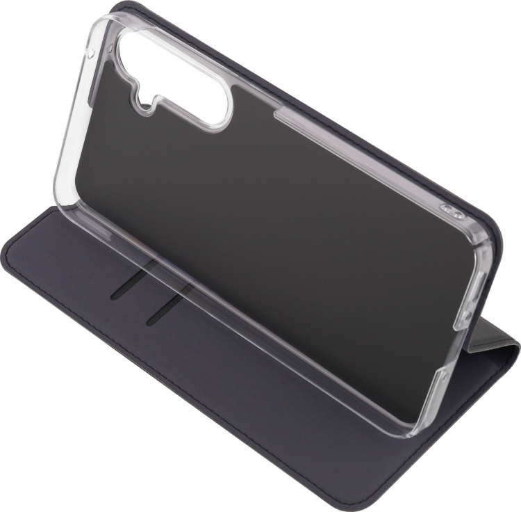 FoneKit BookCase beskyttelsesveske, Samsung Galaxy A35, svart