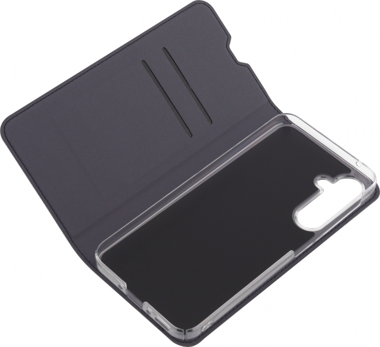 FoneKit BookCase beskyttelsesveske, Samsung Galaxy A35, svart