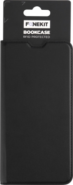 FoneKit BookCase beskyttelsesveske, Samsung Galaxy A35, svart