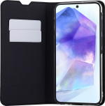 FoneKit BookCase beskyttelsesveske, Samsung Galaxy A55, svart