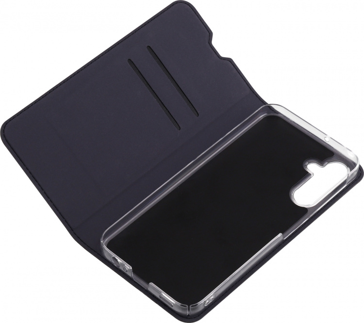 FoneKit BookCase beskyttelsesveske, Samsung Galaxy A55, svart