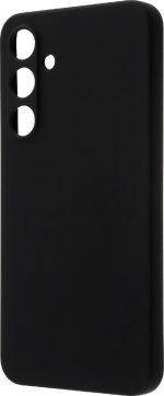 Wave Soft Touch silikonbeskyttelse, Samsung Galaxy A55 5G, svart