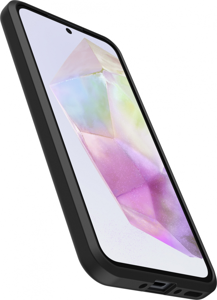 Otterbox React beskyttelsesveske, svart, Samsung Galaxy A35