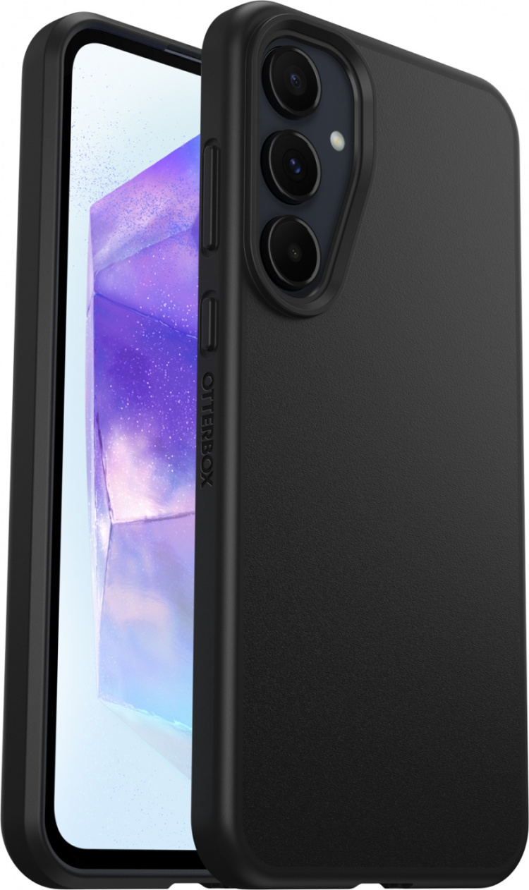 Otterbox React beskyttelsesveske, Samsung Galaxy A55, svart