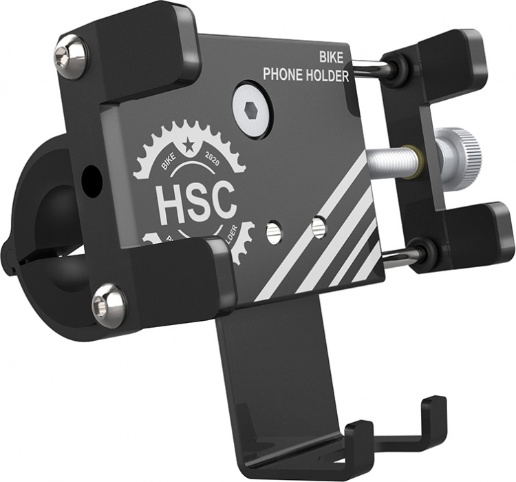 FoneKit Sykkelstativ i aluminium, svart