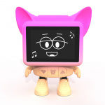 Mobility On Board Alarmklokke Dancing Clock Rosa