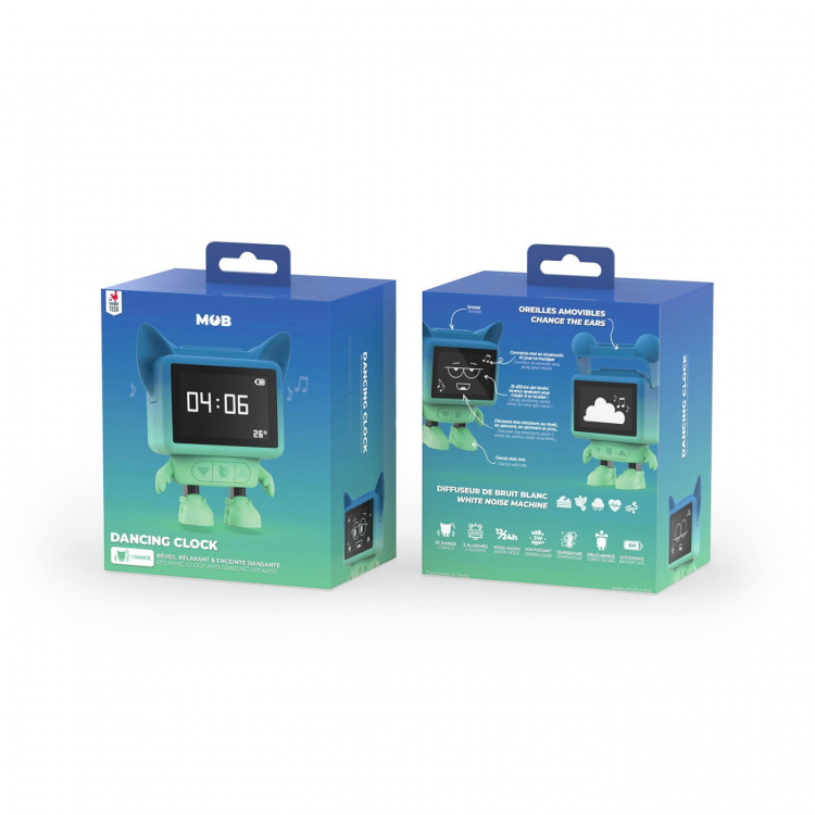 Mobility On Board Alarmklokke Dancing Clock Blå