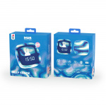 Mobility On Board Vekkerklokke med Lys Billy Clock Blue Wave