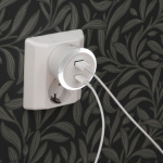 CAPiDi Sikkerhetstimer USB A+C 1-4 3,4A Hvit CAPiDi Sikkerhetstimer USB A+C 1-4 3,4A Hvit