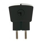 CAPiDi Sikkerhetstimer USB A+C 1-4 3,4A Svart CAPiDi Sikkerhetstimer USB A+C 1-4 3,4A Svart