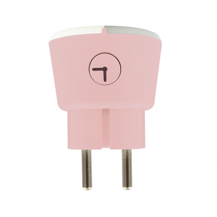 CAPiDi Sikkerhetstimer USB A+C 1-4 3,4A Rosa CAPiDi Sikkerhetstimer USB A+C 1-4 3,4A Rosa