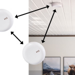 CAPiDi Røykvarsler 2-pakning Hvit