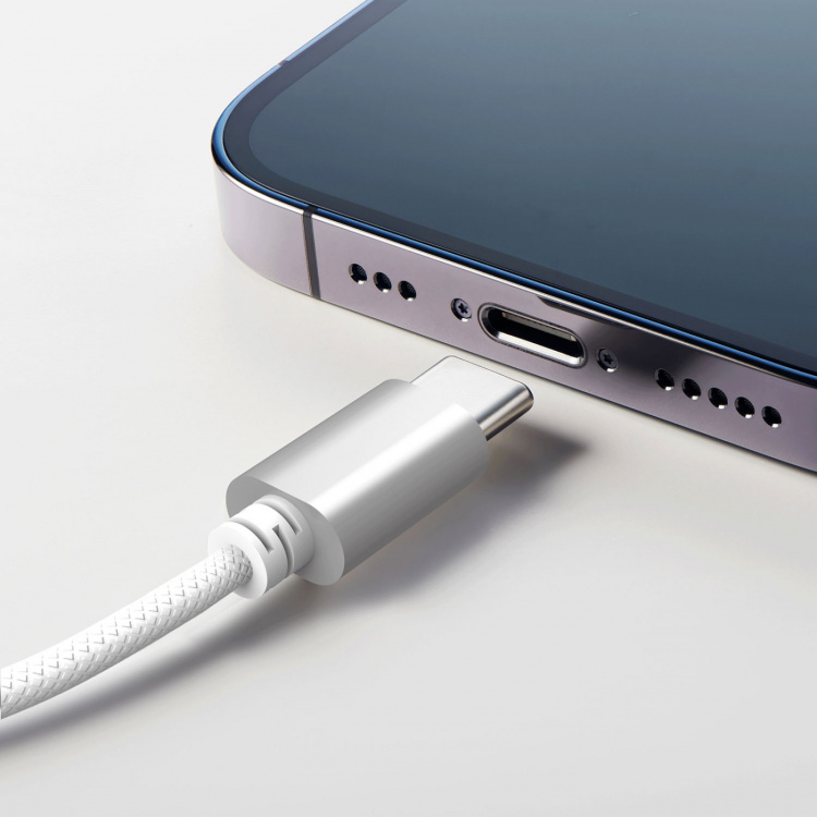 MIXX Hodetelefon Soundport USB-C In-Ear Kablede Hvit