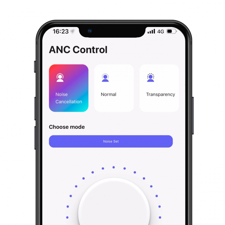 MIXX Hodetelefon StreamQ D3 ANC Over-Ear Trådløs Sand MIXX Hodetelefon StreamQ D3 ANC Over-Ear Trådløs Sand