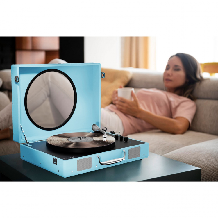 MIXX Vinylplatespiller Revival 65 Stereo Blå
