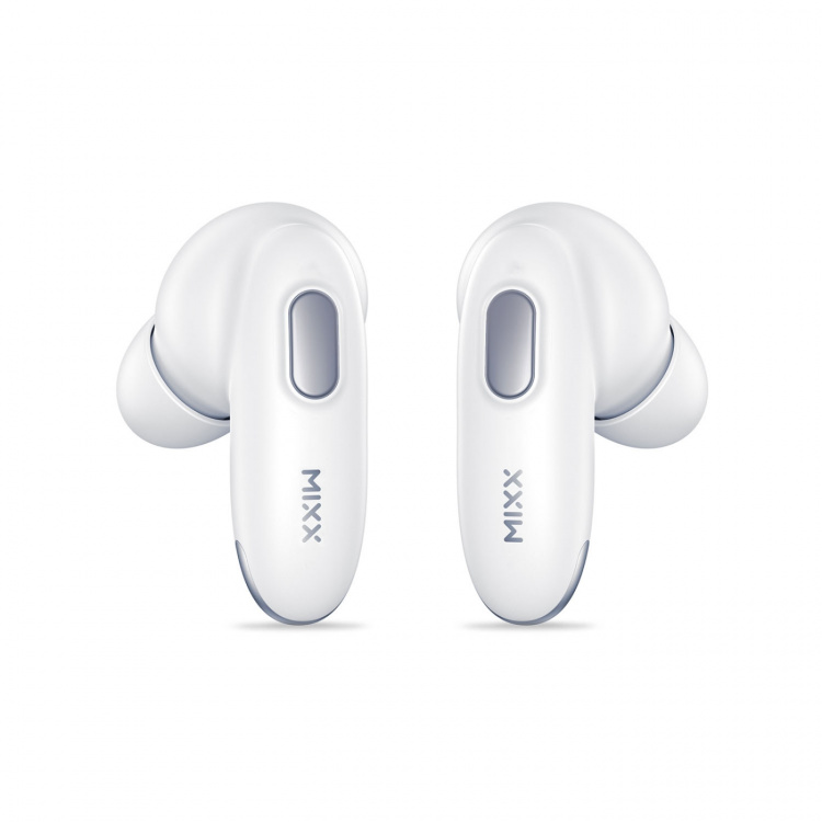 MIXX Hodetelefon Mini Charge 2 In-Ear Tws Qi Trådløs Hvit