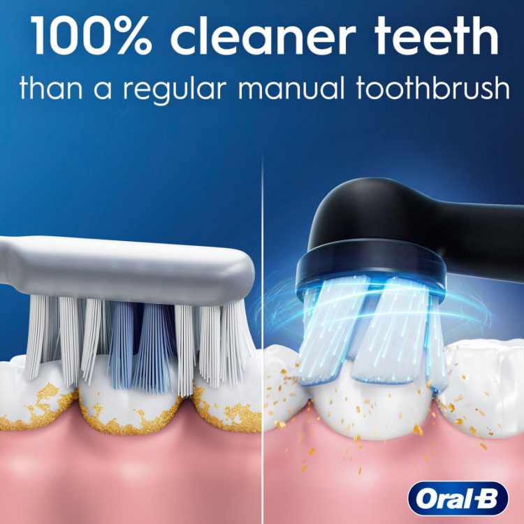 Oral B Elektrisk tannbørste iO2 Series Duo Night Black / Forest Green