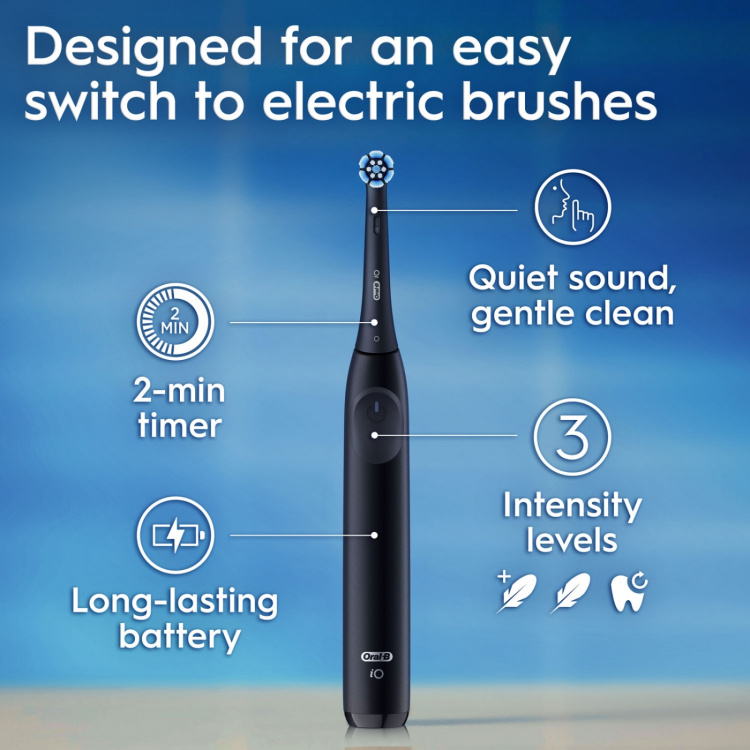 Oral B Elektrisk tannbørste iO Simply Easy Clean Night Black