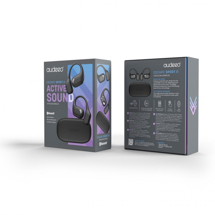 Audeeo Escape Sport True Wireless-øretelefoner