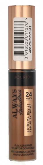 Bourjois Always Fabulous 24H Sculptor Concealer 11 ml #600 Sjokolade