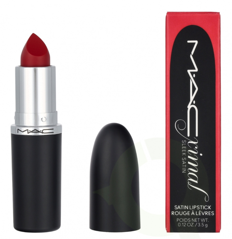 MAC MACximal Sleek Satin Lipstick 3,5 g #831 Brave Red