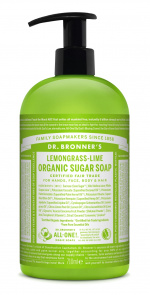 Dr. Bronner\'s Dr. Bronner\'s - Økologisk sukkersåpe Lemongrass Lime 710 ml Dr. Bronner\'s Dr. Bronner\'s - Økologisk sukkersåpe Lemongrass Lime 710 ml