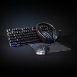 Nedis Gaming Combo Kit | 5-i-1 | Tastatur, headset, mus og musematte | Sort | QWERTY | ND Layout