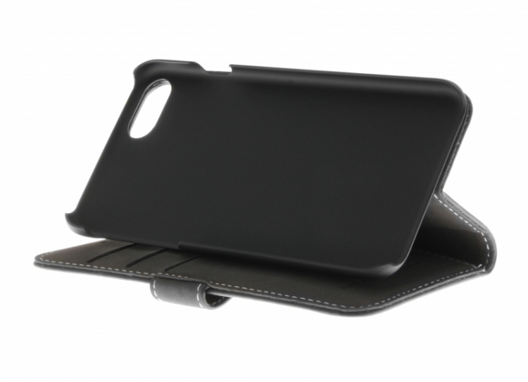 Insmat Exclusive Flip Case lommebokveske til iPhone 6 / 6s / 7 / 8 / SE, svart
