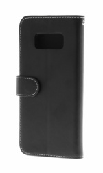 Insmat Eksklusivt Flip Case lommebokveske, Samsung Galaxy S8, svart