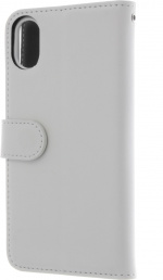 Insmat Exclusive Flip Case lommebokveske, iPhone X / Xs, hvit