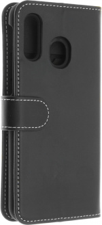 Insmat Eksklusivt Flip Case lommebokveske, Samsung Galaxy A40, svart