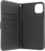 Insmat Exclusive Flip Case lommebokveske, iPhone 11, svart