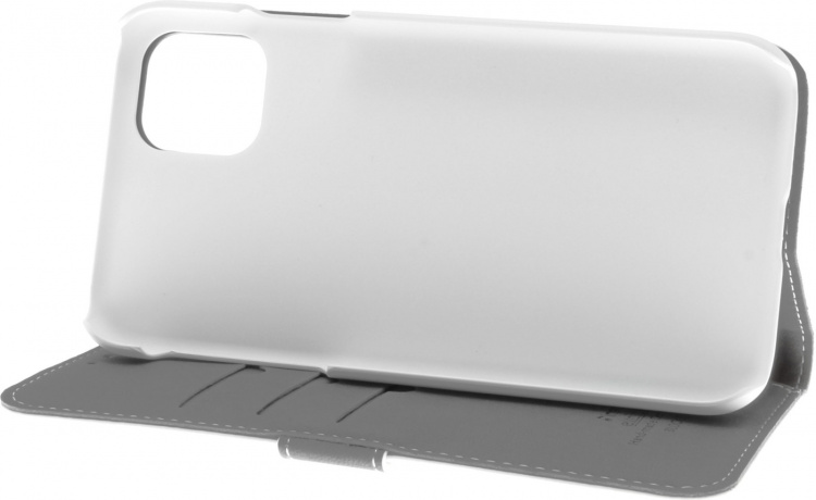 Insmat Exclusive Flip Case lommebokveske, iPhone 11, hvit