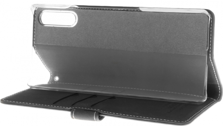 Insmat Eksklusivt Flip Case lommebokveske, Sony Xperia 10 II, svart