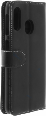 Insmat Eksklusivt Flip Case lommebokveske, Samsung Galaxy A20e, svart