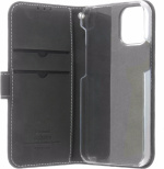 Insmat Exclusive Flip Case lommebokveske, iPhone 12 mini, svart
