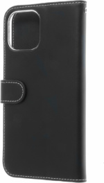 Insmat Exclusive Flip Case lommebokveske, iPhone 12 Pro Max, svart