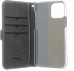 Insmat Exclusive Flip Case lommebokveske, iPhone 12 / 12 Pro, svart
