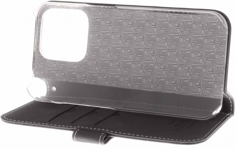 Insmat Exclusive Flip Case lommebokveske, iPhone 13 Pro, svart