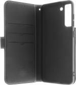 Insmat Eksklusivt Flip Case lommebokveske, Samsung Galaxy S21 FE 5G, svart