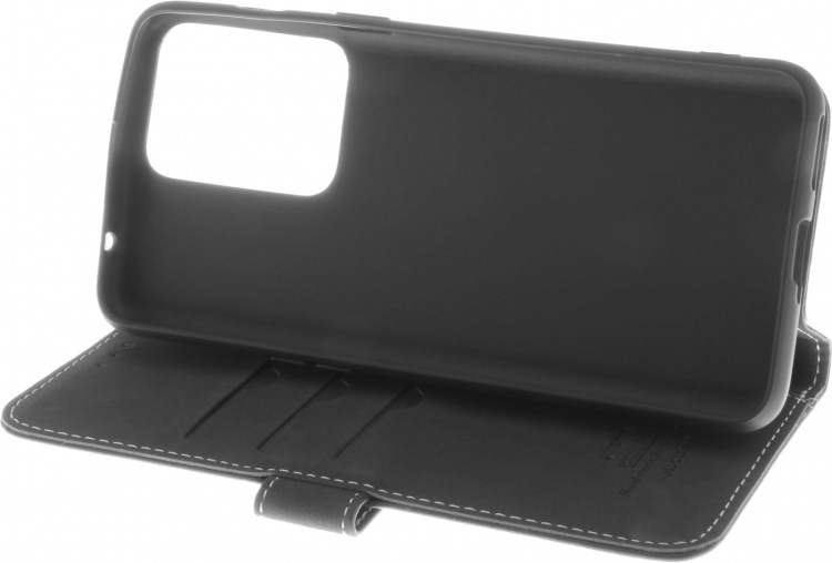 Insmat Eksklusivt Flip Case lommebokveske, OnePlus Nord 2T 5G, svart