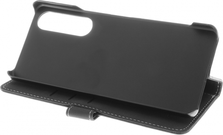 Insmat Eksklusivt Flip Case lommebokveske, Sony Xperia 1 V, svart