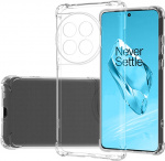 Insmat Impact Case bakdeksel, OnePlus 12R, gjennomsiktig