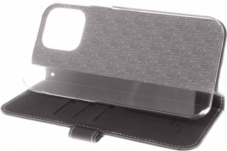 Insmat Exclusive Flip Case lommebokveske, iPhone 13 Pro Max, svart