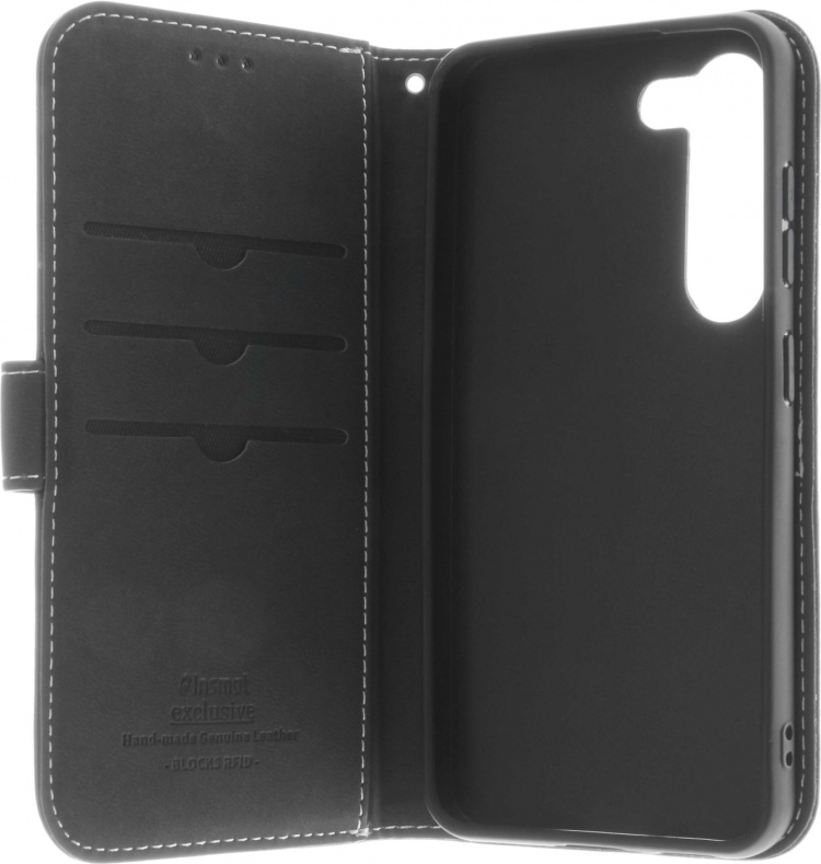 Insmat Flip Case lommebokveske, Samsung Galaxy S23, svart