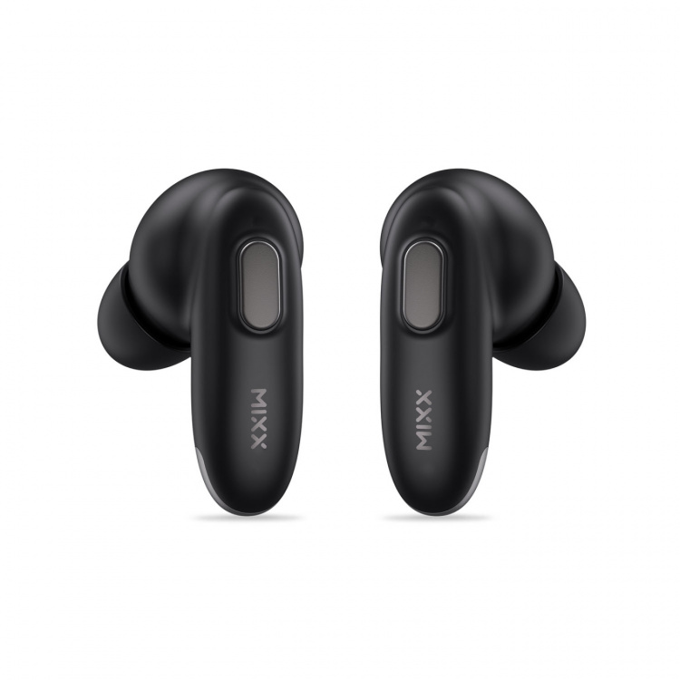 MIXX Hodetelefon Mini Charge 2 In-Ear Tws Qi Trådløs Svart